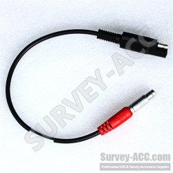 2022 External Power Cable with alligator clips for Topc GPS HiPer or HiPer Lite